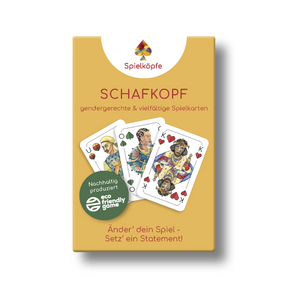 Schafkopf Kartendeck von Spielköpfe – Verpackung