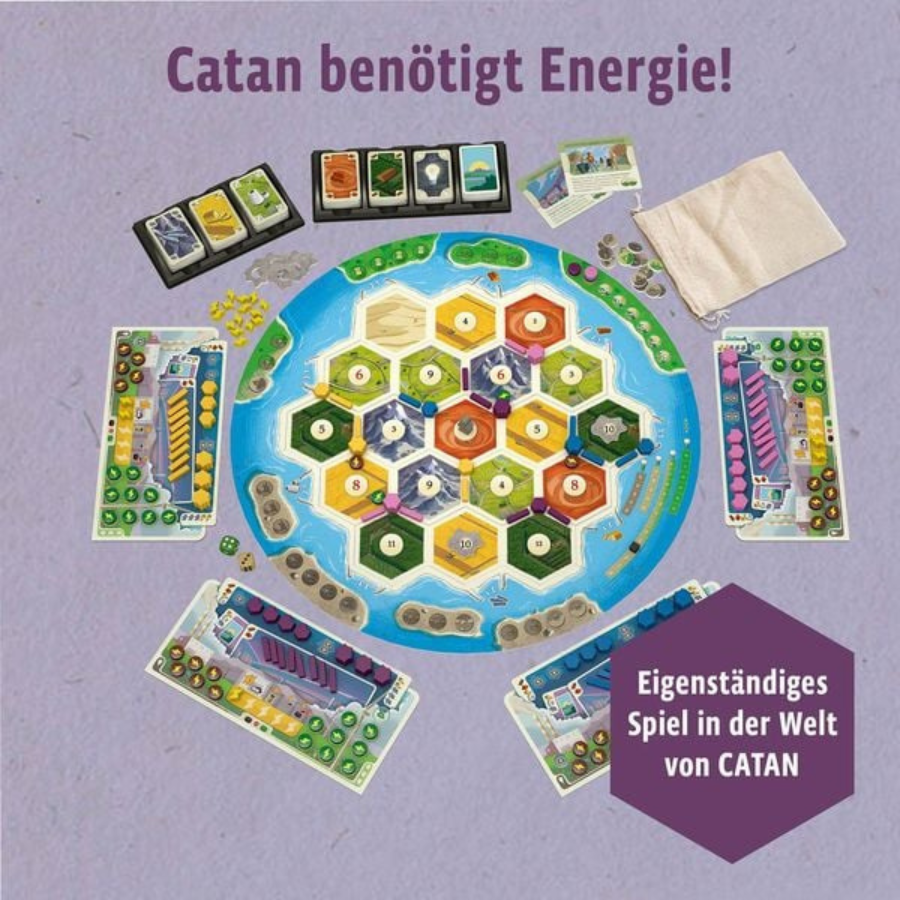 Catan Energien von Kosmos – Catan benötigt Energie!