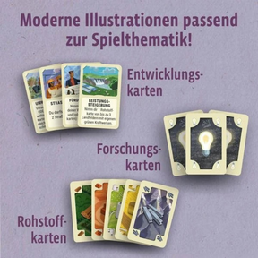 Catan Energien von Kosmos – moderne Ullustrationen