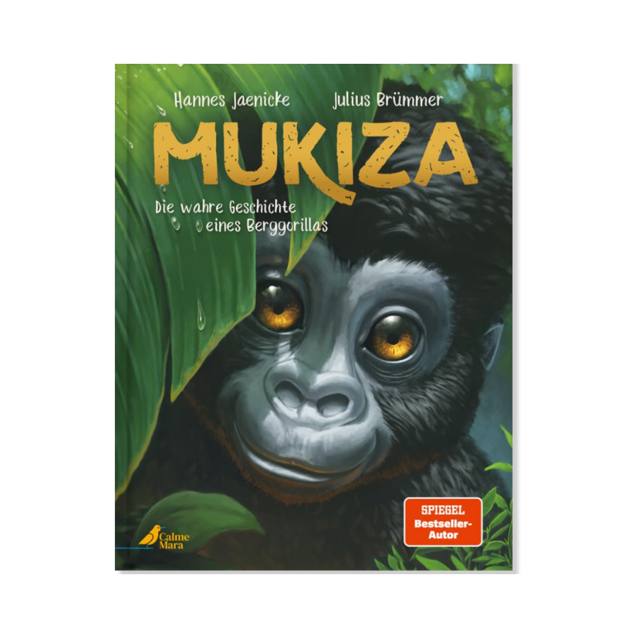 Mukiza – Die wahre Geschichte eines Berggorillas vom CalmeMara Verlag – Cover