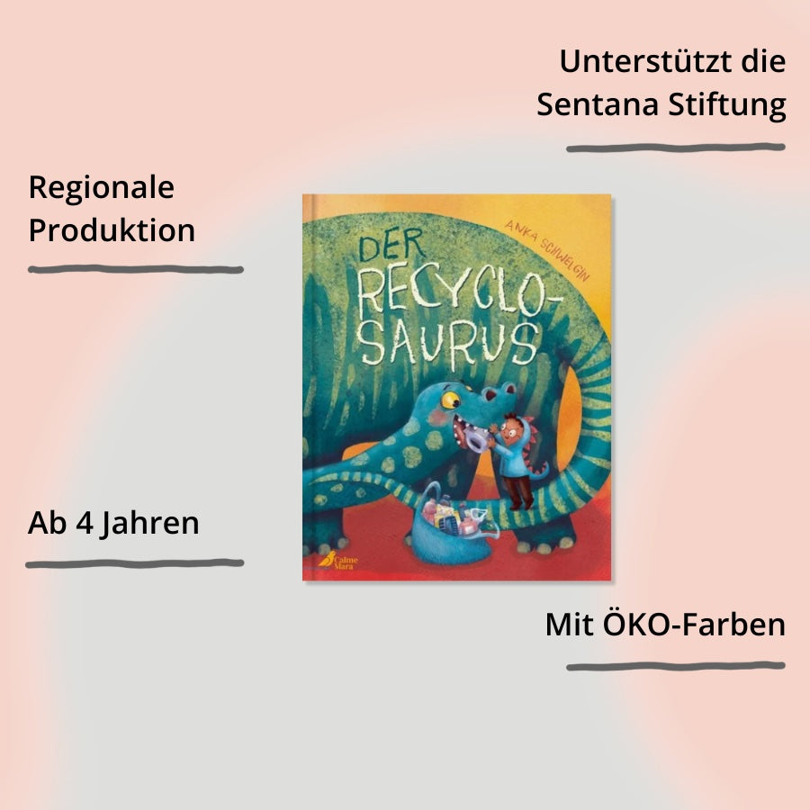Recyclosaurus vom CalmeMara Verlag – Cover mit Impact