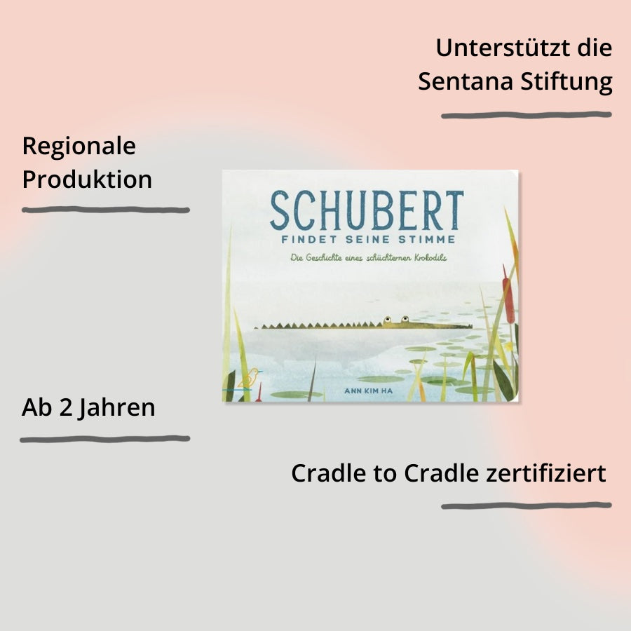 Schubert findet seine Stimme vom CalmeMara Verlag – Cover mit Impact