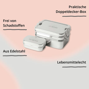 ECo Brotbox Dabba Magic mit Snackbox und Impact