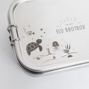 ECO Brotbox Yogi Box+ Turtle – Nahaufnahme
