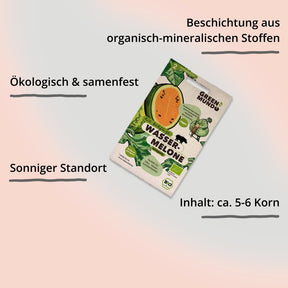 Saatgut Wassermelone von Green Mundo mit Impact