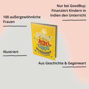 Good Night Stories for Rebel Girls – 100 Migrantinnen, die die Welt verändern – Cover mit Impact