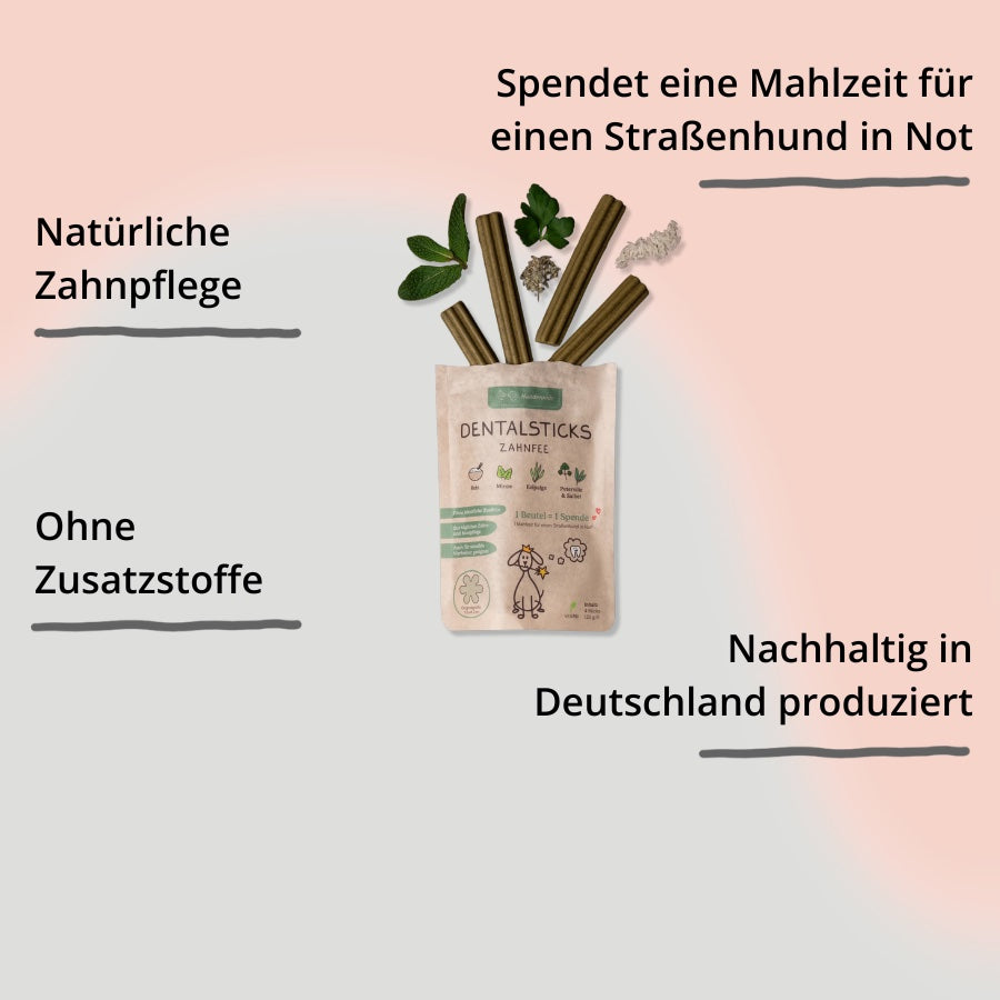 Dental Sticks – Zahnfee von Hunderunde mit Impact