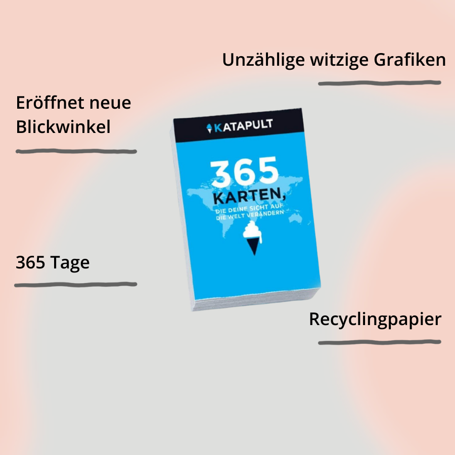 Cover von 365 Karten, die deine Sicht auf die Welt verändern mit Impact