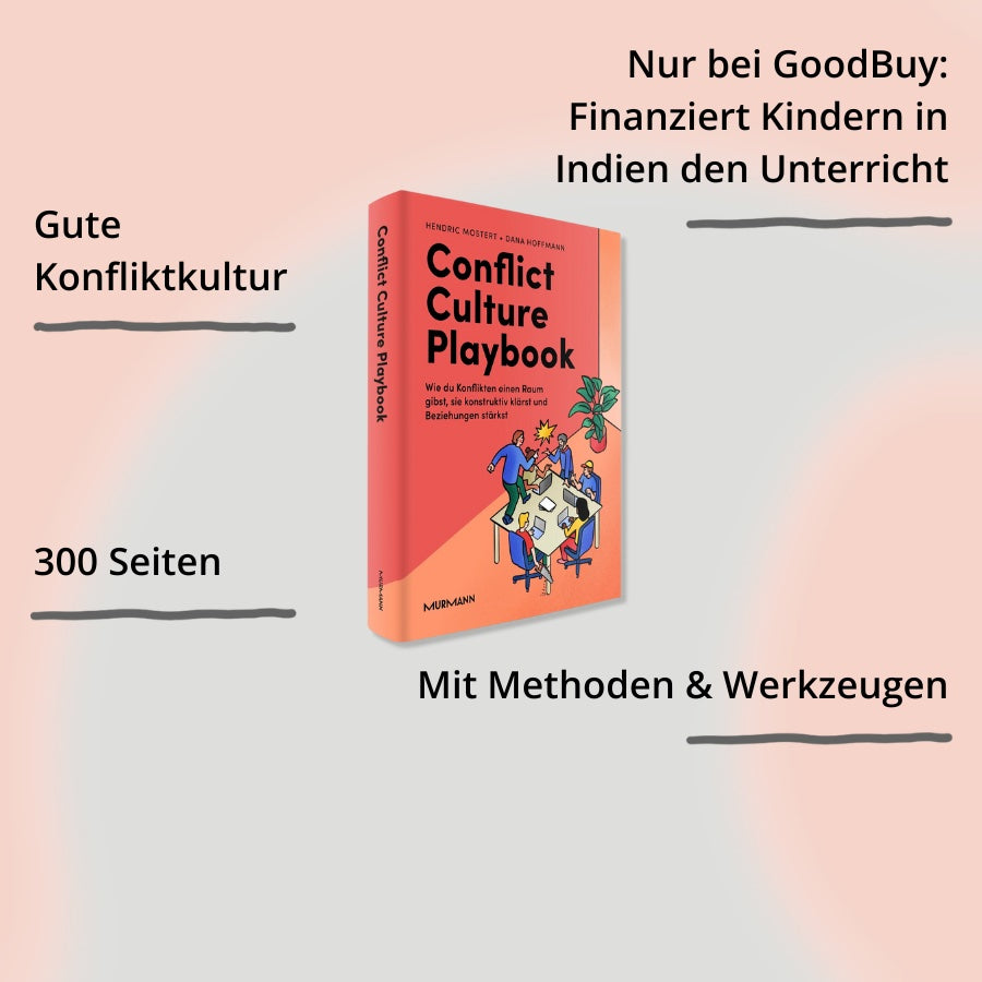 Conflict Culture Playbook – Cover mit Impact