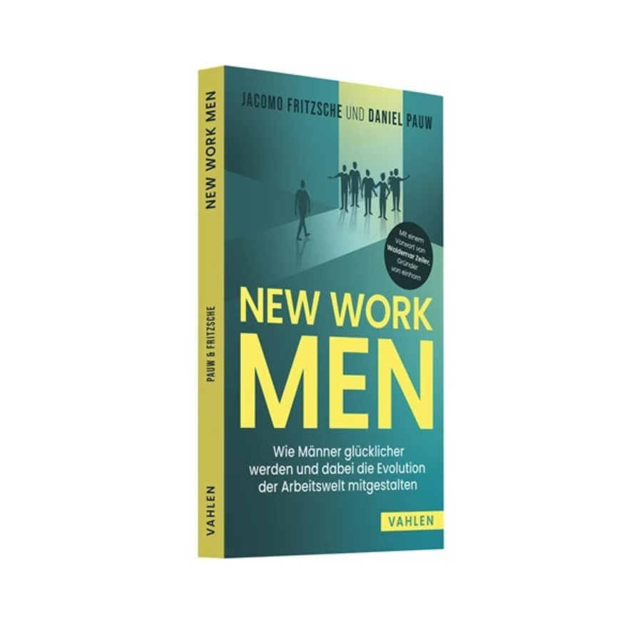 New Work Man – Cover, schräge Ansicht