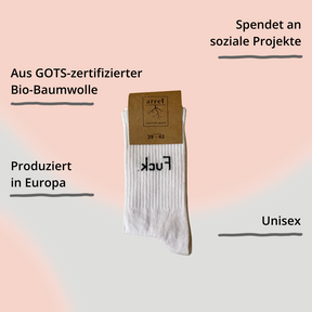 Statementsocken .kcuF von arrel mit Impact