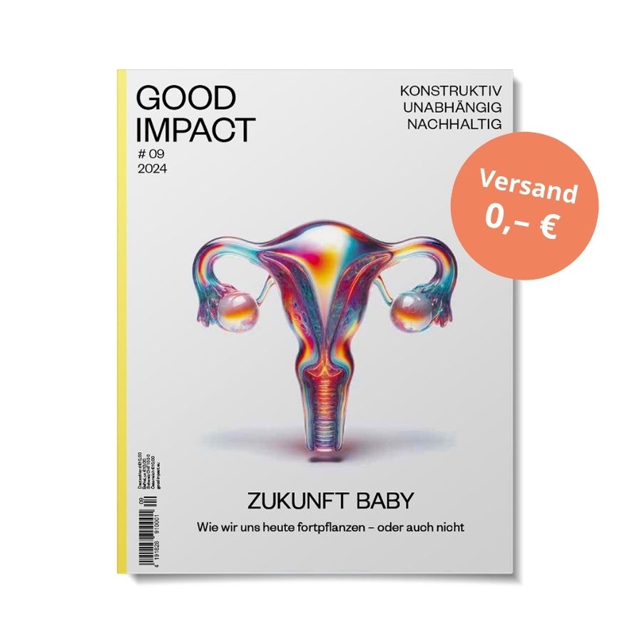 Cover der Good Impact Ausgabe 9 mit Störer