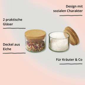 Salz- und Kräuterdosen mit Impact