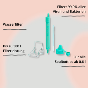 soulfilter von soulbottles starter kit mit Impact